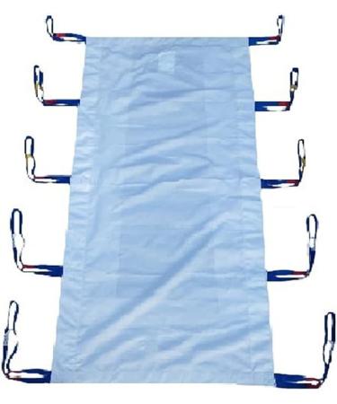 Toileting Sling Patient Lift Soft Sling Stretcher Translates The Disabled Patient Across The Bed Divided Leg Sling for Caregiver Elderly Disabled White 120*220cm - Buy Online on GoSupps.com