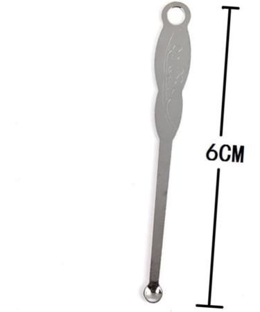 100pcs Stainless Steel Ear Wax Curette | Ear Pick Cleaner Tool - Buy Online on GoSupps.com