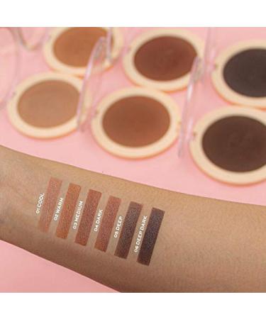 Makeup Revolution Mega Bronzer Powder - Matte Finish for Light to Deep Skin Tones - Vegan & Cruelty Free - Cool Shade - 0.52 oz/15g - Buy Online on GoSupps.com