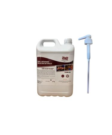 Cr me lavante contre la salet tenace | Nettoyant avec particules naturelles pour m caniciens 5Kg | Nettoyage intensif | limine la graisse le gasoil