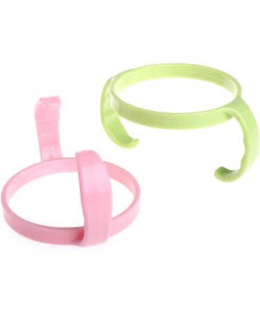 Kamonda 2pcs Baby Bottle Trainer Easy Grip Handles for Comotomo - Green - Buy Online on GoSupps.com