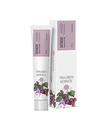 1x UMIDO hand lotion 45 ml grape seed oil | hand cream | cream | care cream | lotion | skin care | hand care 45 ml (1 pack)
