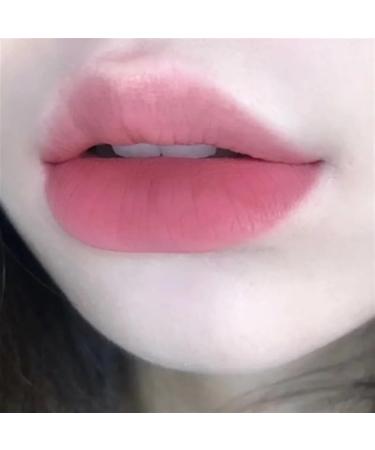 BADALO Velvet Mist Water Mist Lip Mud Soft Silky Matte Matte Vegan White NonStick Lip Gloss Lip Glaze Lipstick Color 1Gentle Evening Breeze