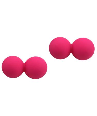 Beaupretty 2st peanut ball Pilates equipment Party hats for adult weightlift equipment Myofascial release antique photo trailer full body roll yoga-ball walking aid sarkolemm massage