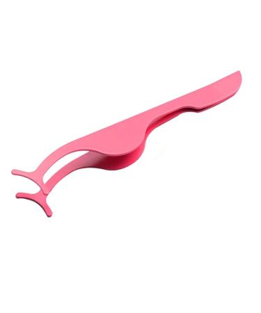 False Eyelash Applicator False Clip Eye Lash Tool Comb Eyelashes Risers Separator Eyelash Tweezers Curler Woman (Color : C1)
