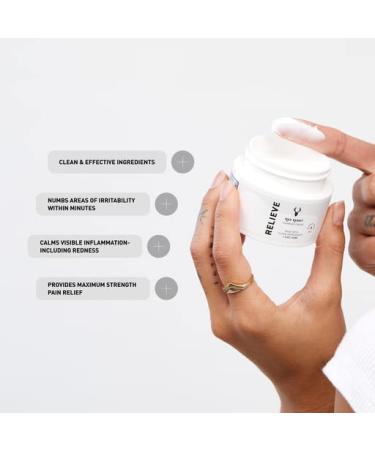 Mad Rabbit Tattoo Numbing Cream 5% Lidocaine - Maximum Strength Topical Anesthetic with Vitamin E - Fast-Acting Pain Relief for Tattoos - Vegan - 1.5 Oz - Buy Online on GoSupps.com