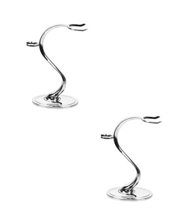 Fomiyes 2st shaver holder Razor holder Travel holder brush bracker bracket Brush brushes electrorasiser for men electric shaver for men's bare turquer organizer men's shaving rack zinc