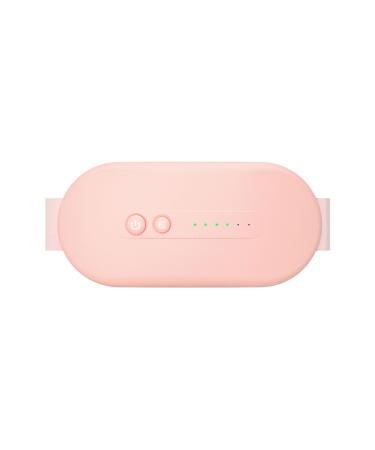 Shaple electrical waist massage belt reusable heated waist belt fast heating warm palace belt for back waist shoulder neck ankle knee pink