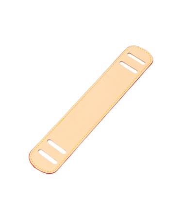 UxicRuya Leather Shoulder Strap Replacement Shoulder Rest for Laptop Case Tote light Khaki L