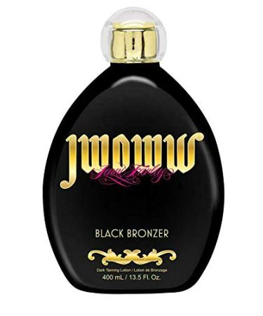Jwoww Black Bronzer Dark Tanning Lotion 13.5 oz - Buy Internationally for a Deep Lasting Tan - Buy Online on GoSupps.com