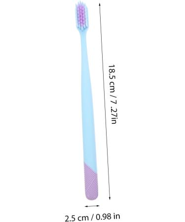 Cool Hoya Soft Children's Manual Toothbrush - Ergonomic Travel Toothbrushes with Dental Floss - 10 Pack - Buy Online on GoSupps.com