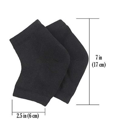 Nado Care Moisturizing Gel Socks for Dry Cracked Heels - 4 Pair Pink - Buy Online on GoSupps.com