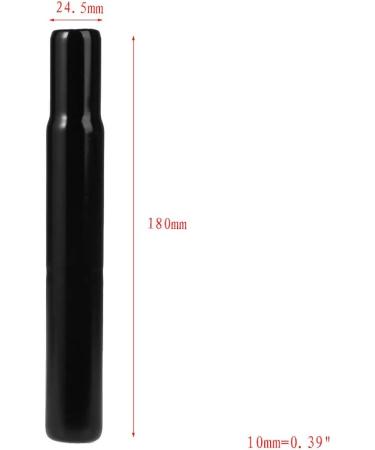 Kamonda Steel 25.4mm Bicycle Seat Post for Kids Bike - Black Seat Post - Buy Online on GoSupps.com