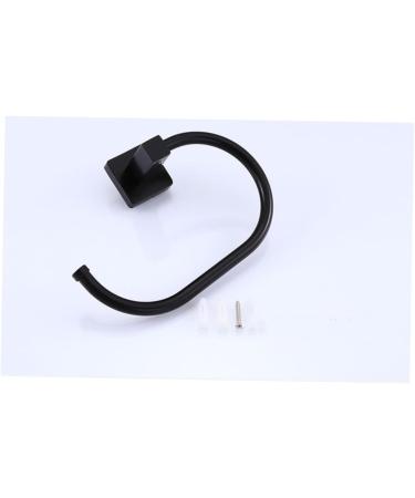 Zerodeko Mounted Stainless Kitchen Towel Black Bedroom Multi-Function Bathroom Steel Wall Hook for Rack - Buy Online on GoSupps.com