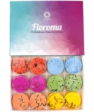 12-Pack Shower Steamers: Aromatherapy Shower Bombs with Essential Oils for Home Spa, Self Care, and Valentines Day Gifts - Buy Online on GoSupps.com