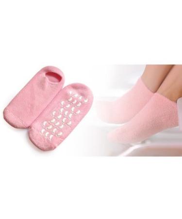DingMall Gel Moisturizing Socks - Pink Feet Spa Skin Care for Ultimate Hydration | Shop Internationally - Buy Online on GoSupps.com