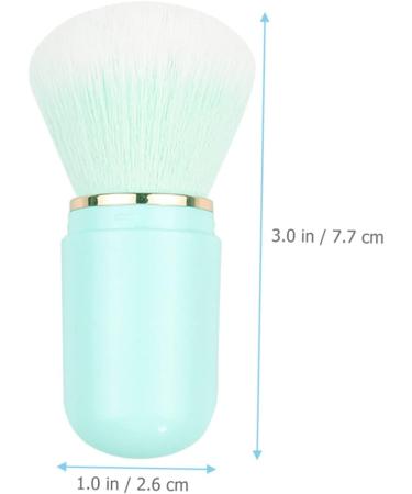 Didiseaon Capsule Brush Makeup Brush Cosmetic Powder Brush Portable Brush Bronzer Brush Blending Blush Brush Blusher Brush Stretchable Makeup Brush Abs Travel Liquid Handle Brush - Buy Online on GoSupps.com