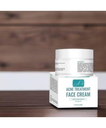 Acne B-Gone Moisturizer Cream - Tea Tree Oil Nighttime Treatment for All Skin Types Fights Pimples Overnight - Buy Online on GoSupps.com