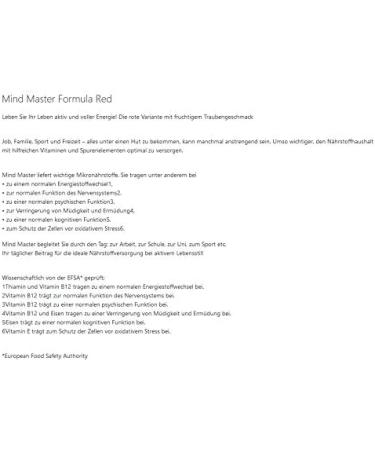 LR Mind Master Energy Drink Red 500 ml - Buy Online on GoSupps.com