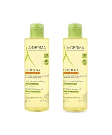 Aderma Exomega Acite Ducha 500ml Duplo - Nutrient-Rich Body Wash for Sensitive Skin | International Shipping Available - Buy Online on GoSupps.com