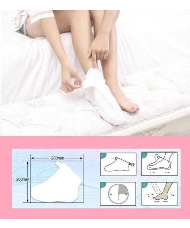 Palmarisa - Foot Peel Mask with Aloe Vera & Tea Tree - 2 Pack Peel off Peeling Socks | Removes Heel Callus | Exfoliates Dead Skin | Treats hard skin | Repairs Cracked Heels | Moisturises Feet - Buy Online on GoSupps.com