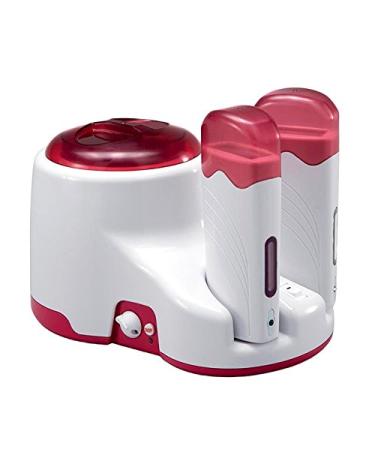 Kosmetex Professional Combi 2 Wax Cartridges & 400ml Executive Wax Warmer | Efficient Wax Heater for Cartridges & Cans Shop Internationally! - Buy Online on GoSupps.com