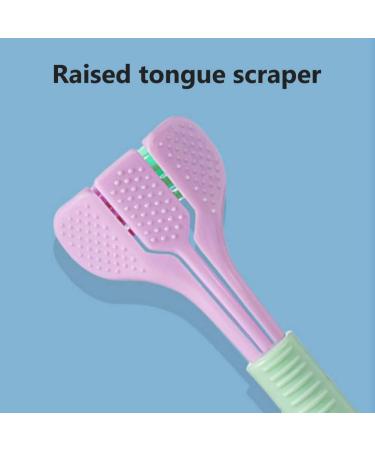 Buy Syangkaitian Triple Angle Toothbrush Set - 2/3/4 Piece Autism-Friendly Toothbrushes with Soft Bristles in Pink & Blue - Ideal for Gentle Oral Care - Buy Online on GoSupps.com
