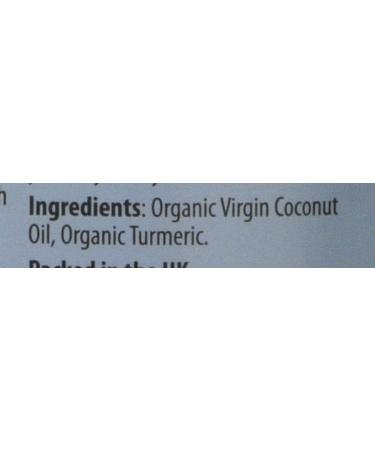The Groovy Food Company Organic Virgin Coconut Oil Infused With Turmeric 283ml - Buy Online on GoSupps.com