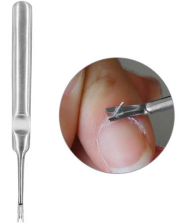 Dajidafu Nail Cuticle Pusher Art Stainless Steel Manicure Edge Remover Handle Reusable Toenail Reusable Salon Pedicure Removing - Buy Online on GoSupps.com