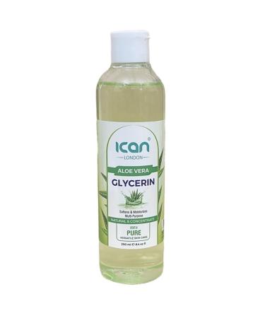 ICAN LONDON PURE ALOE VERA GLYCERINE FOR DRY SKIN 250ML