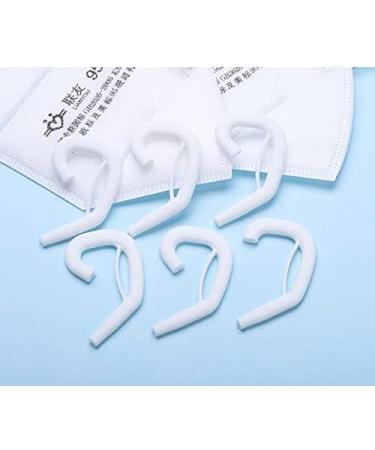 2021 Silicone Mask Bracket Protectors with Upholstered Tape - Reusable Anti-Slip Ear Hook for Adults & Children (5 Pairs) - Buy Online on GoSupps.com
