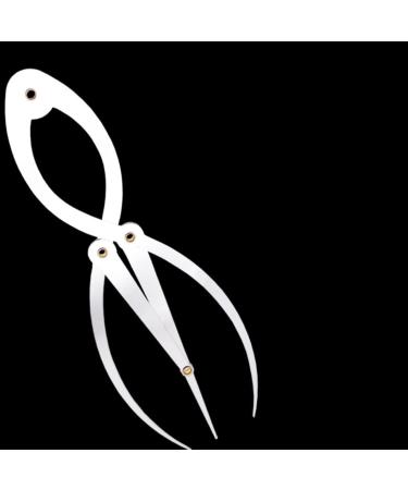 DRESSOOS Eyebrow Stencil Eyebrow Measure Tool Eyebrow Ruler Brow Stencils Template Balance Ruler Disposable - Buy Online on GoSupps.com