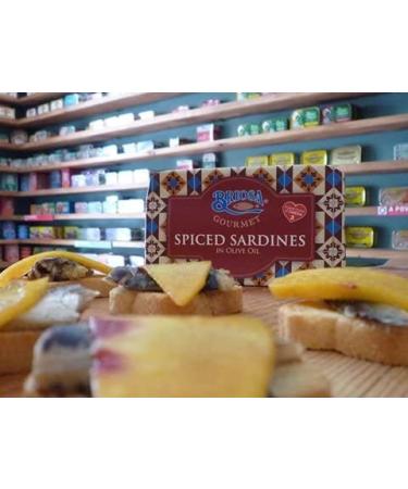 Briosa Gourmet Sardines in Spicy Olive Oil - 4.23 Oz - Buy Online on GoSupps.com