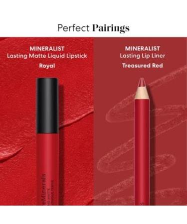 bareMinerals Mineralist Lasting Lip Liner - Creamy Pigmented Vegan Natural Ingredients All-Day Wear in Blissful Blush - Shop Now - Buy Online on GoSupps.com