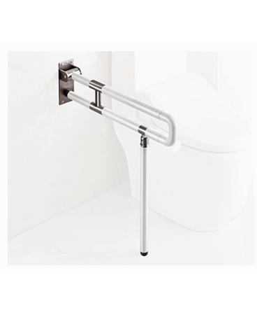 Bathroom Grab Bar Safety Support Rail Bathroom Grab Bar 23.6 inch No-slip erly Toilet Handrail Bracket Senior Bathroom Assist Wal