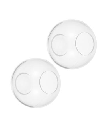 NUOBESTY 2 Pcs High Penetration Ball Circle Silicone Mold DIY Crystal Craft Mold Silicone Ball Mold Spherical Transparent 5X5cm