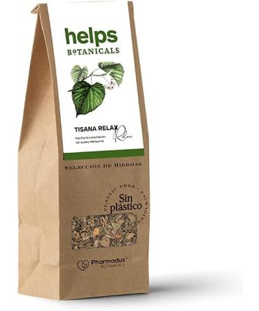  HELPS PHARMADUS BOTANICALS HELPS INFUSIONES - Relaxing Infusion of Linden Lemon Balm and Orange Blossom (loose leaf). Relax with this herbal tea. 100-gram bag. Pack of 3 - Buy Online on GoSupps.com