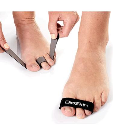 BIOSKIN Hammer Toe Straightening Strap (2 Pack) - Corrective Toe Alignment Support - Buy Online on GoSupps.com