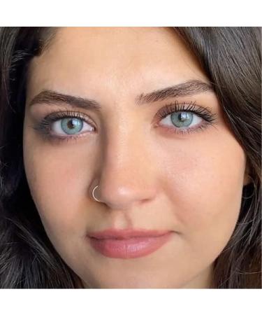 El Amore Magenta Colored Contact Lenses - Retro Series Monthly Wear for Dark Eyes Bright Turquoise-Blue Green 6-Month Supply - Shop Now! - Buy Online on GoSupps.com