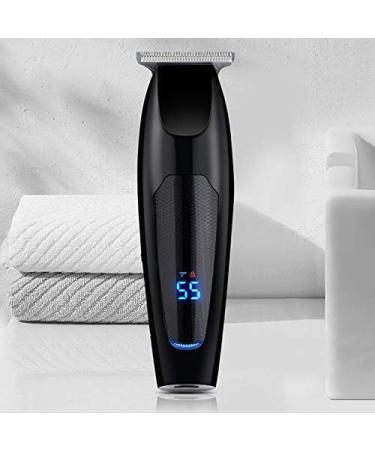 Aiwjeakh Electric Hair Clipper USB Rechargeable Professional Hair Barber Haircutter LED Display Digital with 5 Limit Combs - Buy Online on GoSupps.com