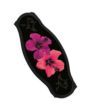 Innovative Scuba Concepts Strap Wrapper Picture Strap Pink Hibiscus One Size