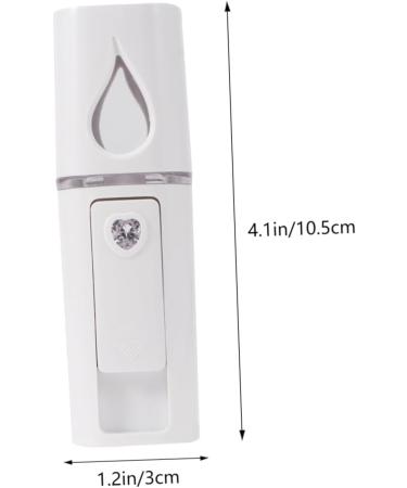 LALADEFIEE 1pc Mini Face Spray Instruments Face Moisturizing Sprayer Nano Facial Mister Hunidifier White - Buy Online on GoSupps.com