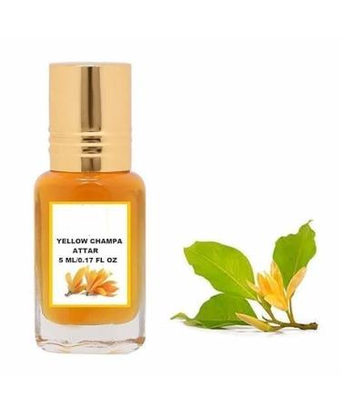 Yellow Champa Perfume for Men and Women 5 ml