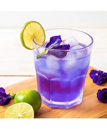 Handcrafted Wooden Tea Gift - Butterfly Pea Flower - 120 Cups (2.11 Oz) - ECO-FRIENDLY Clitoria Flower Tea - Vegan & Gluten Free - Wooden Gift 2.12 Ounce - Buy Online on GoSupps.com
