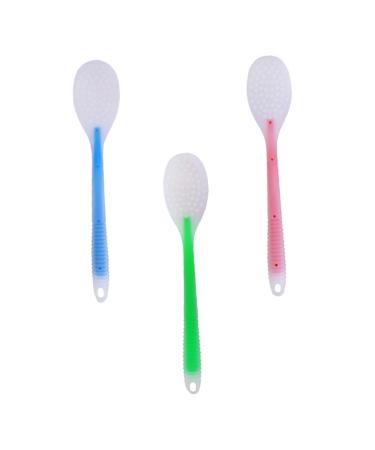 Lurrose 3Pcs Meridian Shot Massage Tool Foot Massager Body Massager Body Relaxation Massager Shoulder Massagers Massager Clap Stick Assorted Color 30.5x6cm