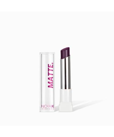Nicka K Matte Lipstick Vibrant Matte Colors Matte Finish Long Lasting Matte Lipstick Lip Makeup Non-drying lipstick Deep Berry LSMT06
