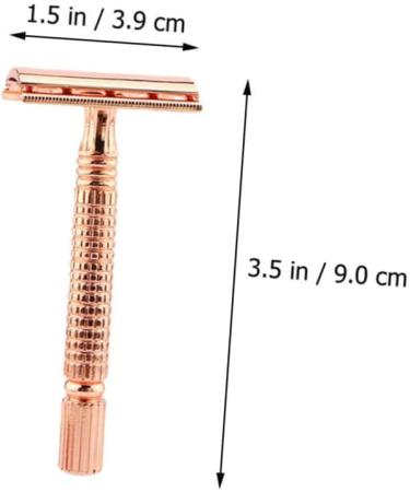 Minkissy 2-Pack Rapid Razor Shaving Kit for Men - Perfect Father's Day Gift | Wet Shaving Tool with Zinc Alloy Head - Buy Online on GoSupps.com
