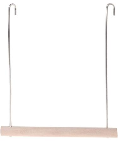 Yushu Parrot Swing Climbing Stand Natural Wooden Birds Perch Parrots Hanging Swing Cage Pendant Toys Stand Holder Parrot Toys for African Grey - Buy Online on GoSupps.com