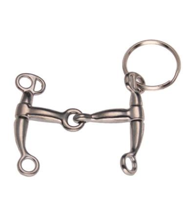 ARBO-INOX keyring mini curb bit silver equestrian accessories