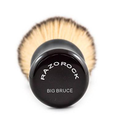 RazoRock Plissoft BIG BRUCE Synthetic Shaving Brush - Ultimate Shave Experience - Buy Online on GoSupps.com